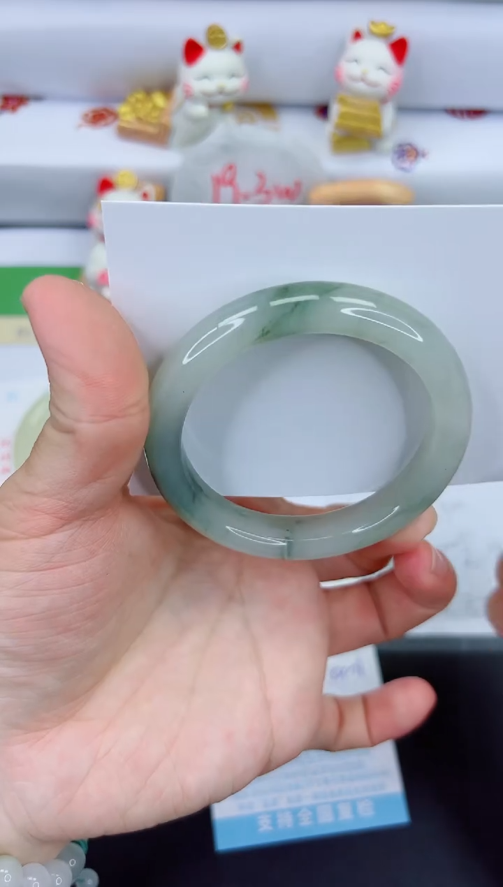 【闪购商品】石英质玉手镯未镶嵌2584-55