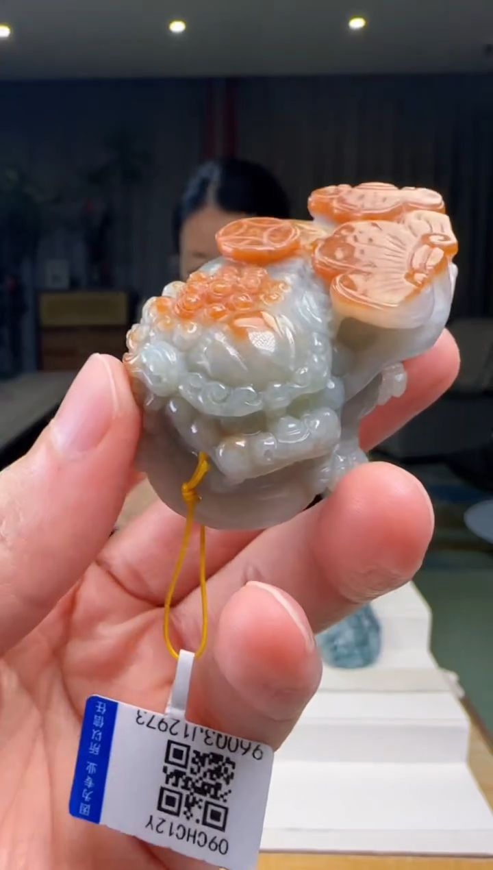 【闪购商品】翡翠摆件未镶嵌DY@@960Q3J12973