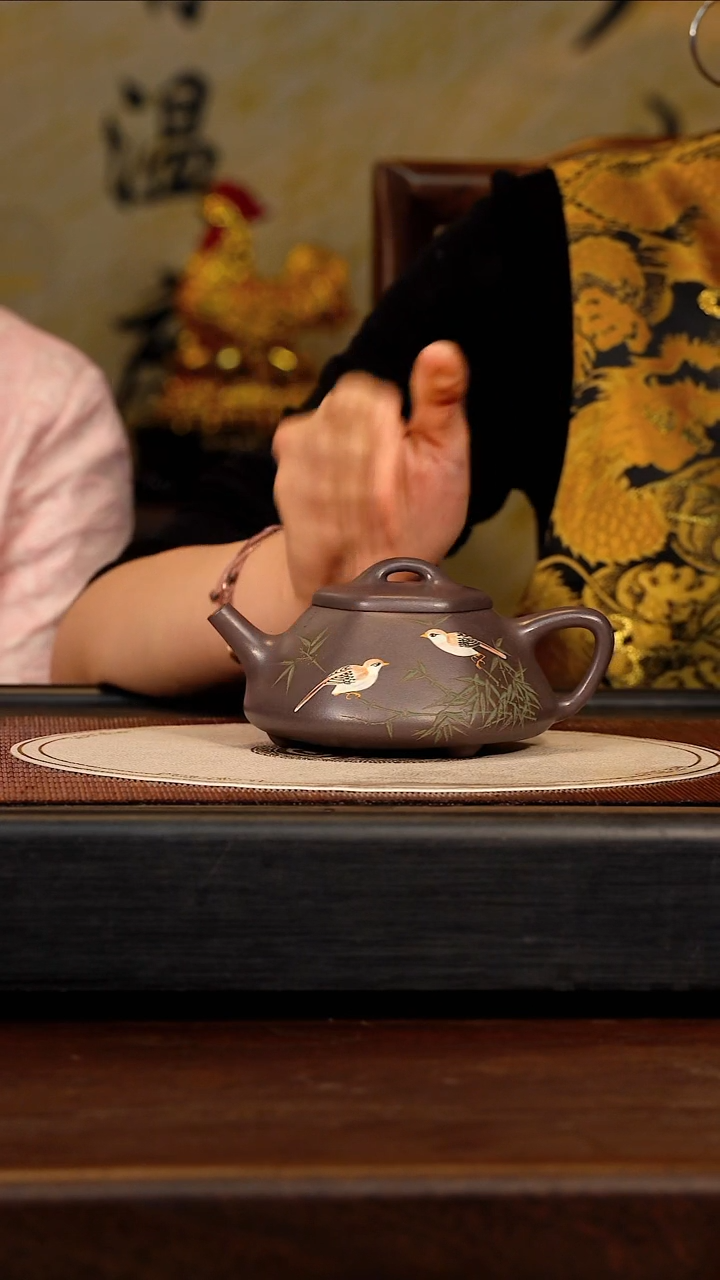 YF 天青 六方石瓢