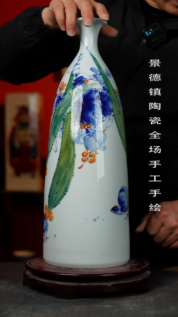 【闪购商品】摆件景德镇陶瓷手工手绘23
