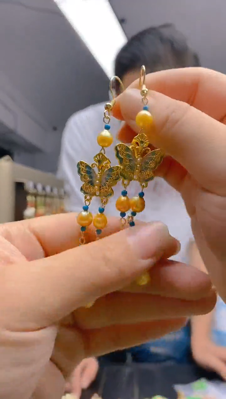 【闪购商品】翡翠耳饰合金097翡翠耳饰