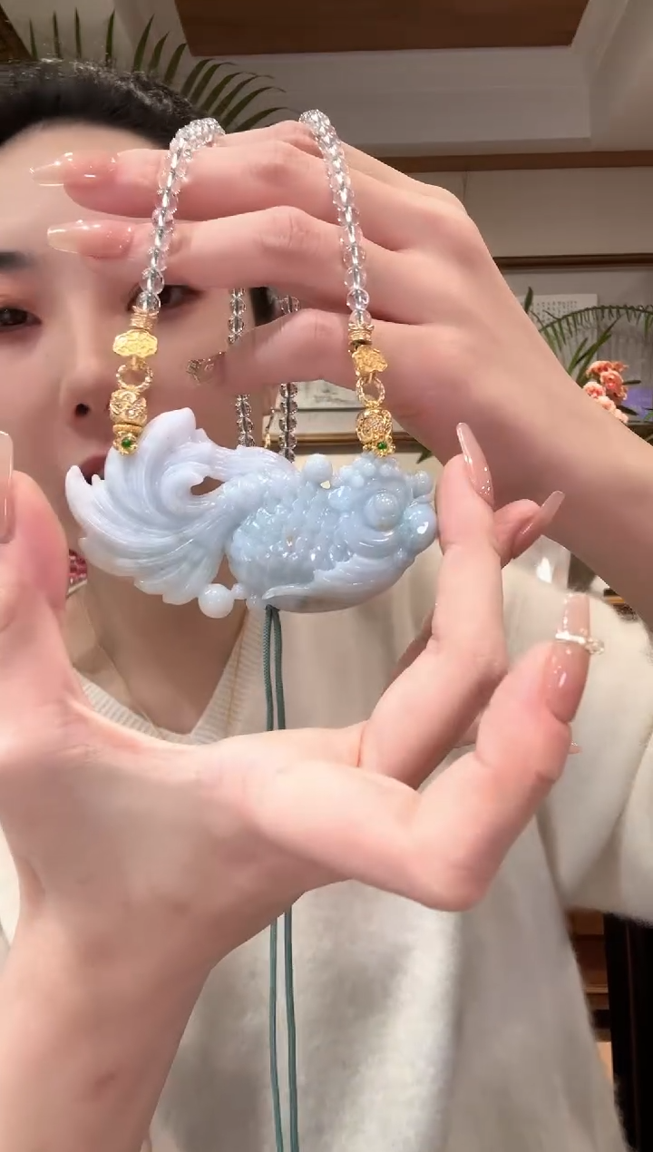 【闪购商品】翡翠颈饰未镶嵌国风