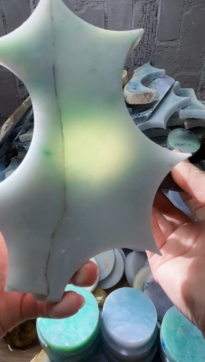 裸石翡翠天然翡翠A货石 南 357