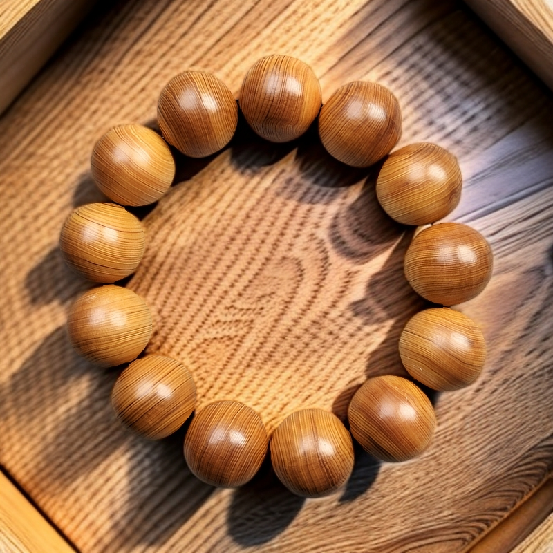 1.8崖柏文玩手串随机发