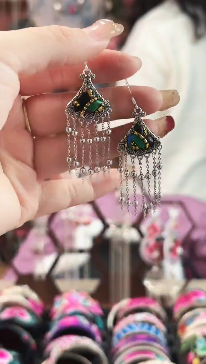 艺枝独绣手工饰品40