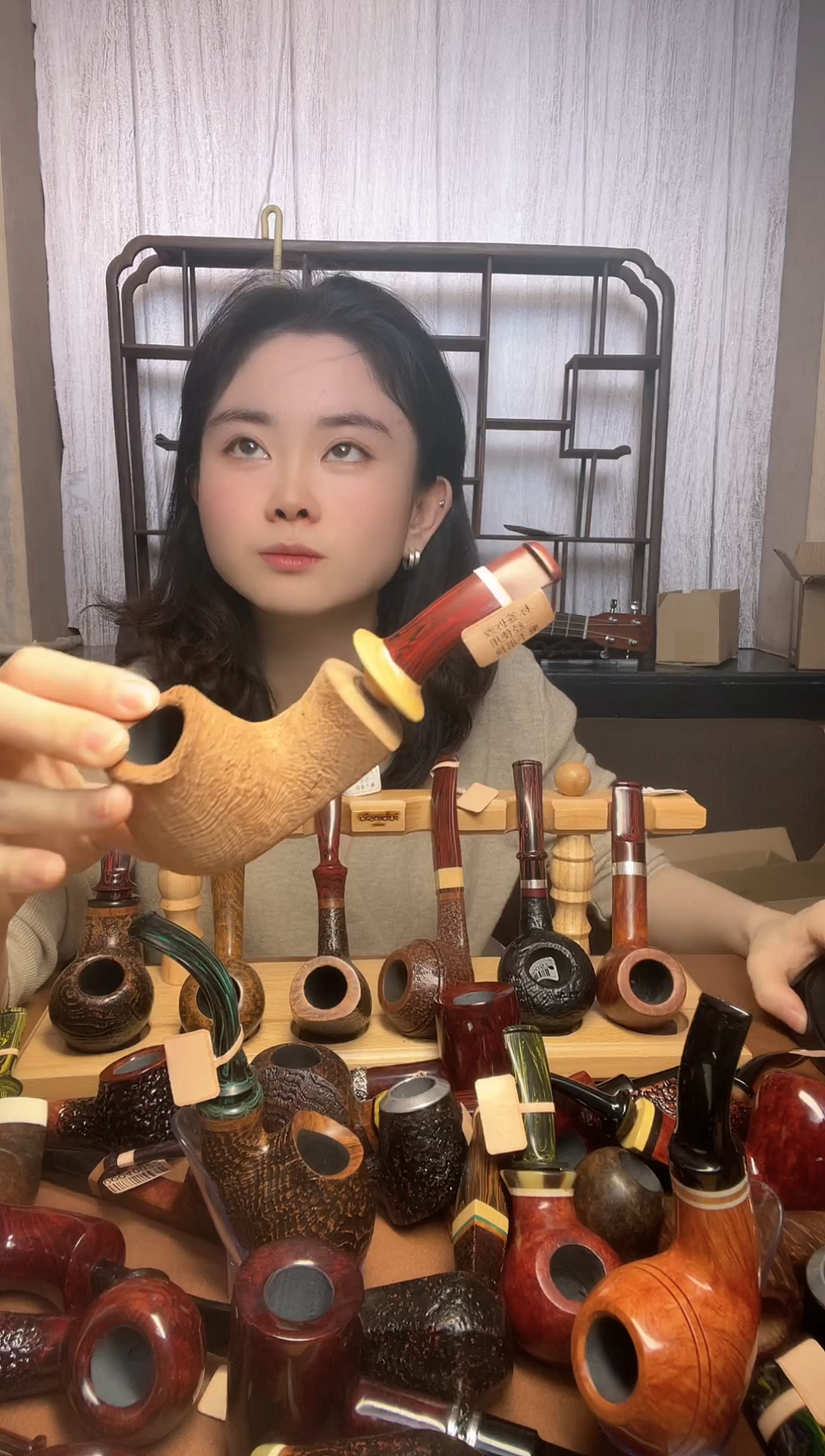 高货 纯原木 大河豚