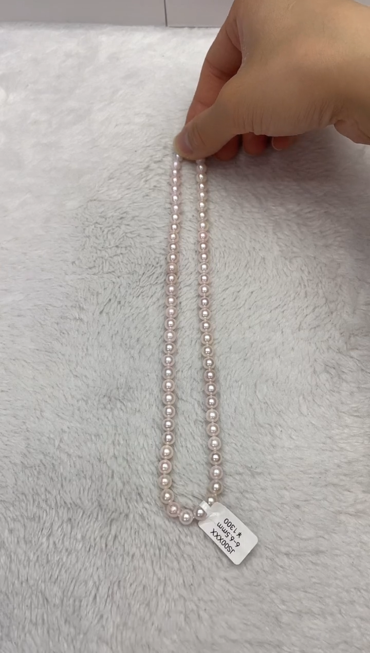 【闪购商品】海水珍珠项链未镶嵌AK6-6.5mm（多样性发一）