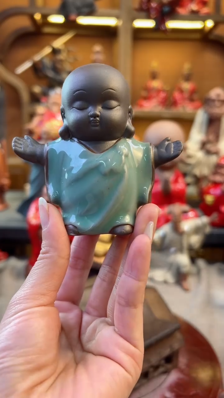 【闪购商品】紫砂茶壶器闵茶宠摆件