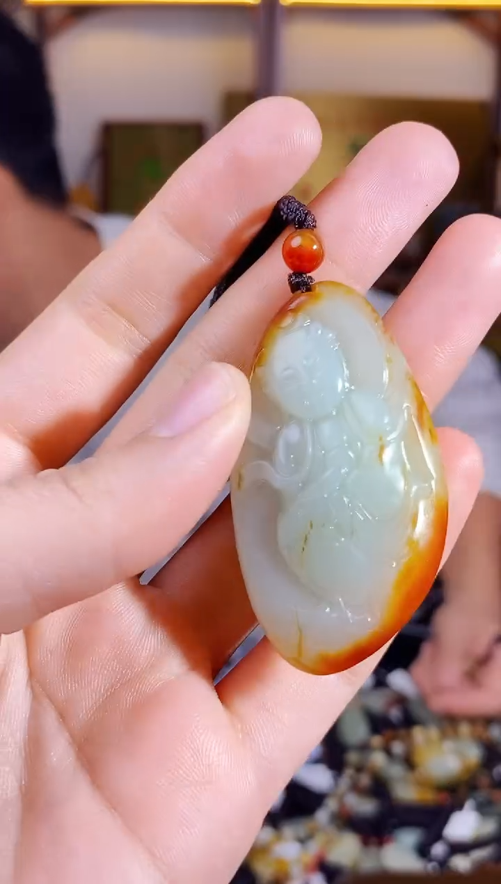 【闪购商品】和田玉颈饰未镶嵌1