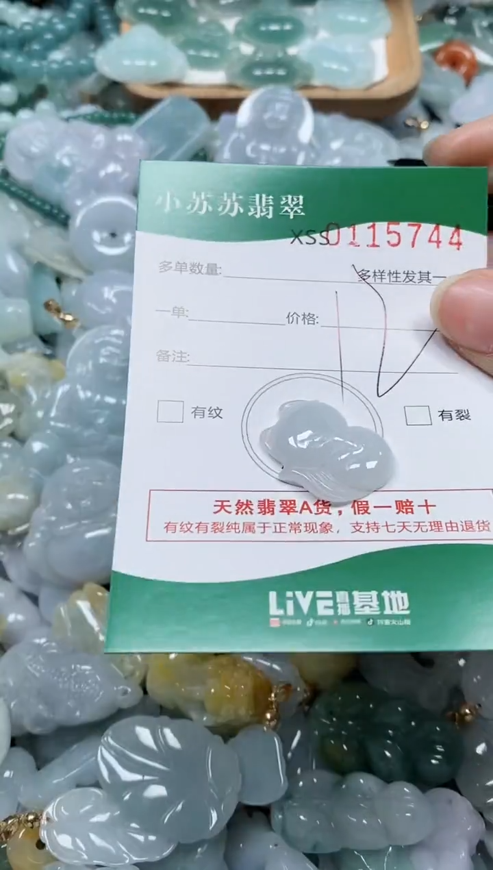 【闪购商品】翡翠颈饰未镶嵌闪购商品0115744