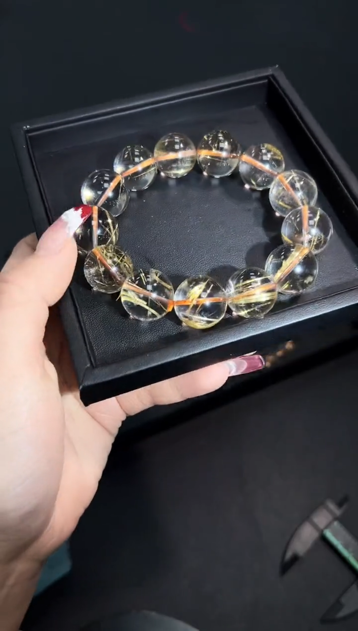 【闪购商品】水晶手串未镶嵌81E多样性发其一/1条17mm默认微瑕