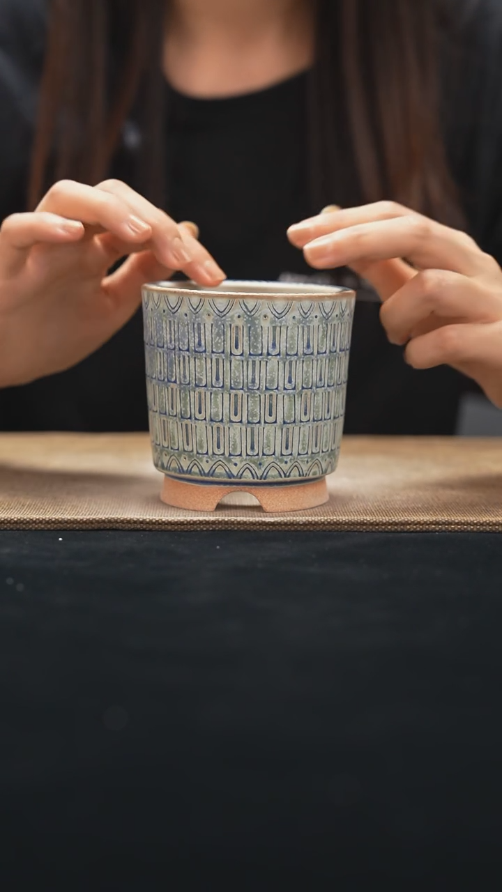 9-25-228花盆口径7.5瑕