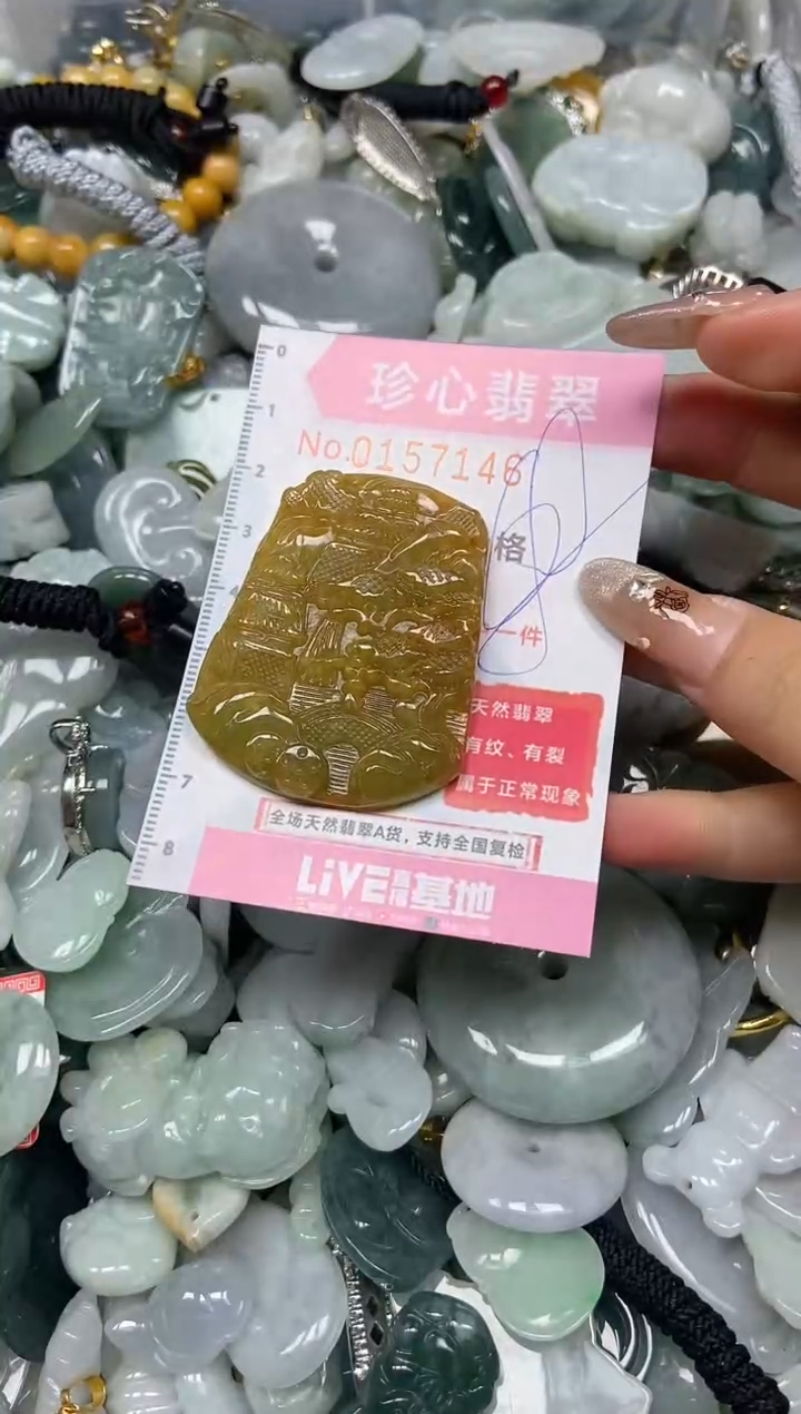 【闪购商品】翡翠颈饰未镶嵌闪购0157146