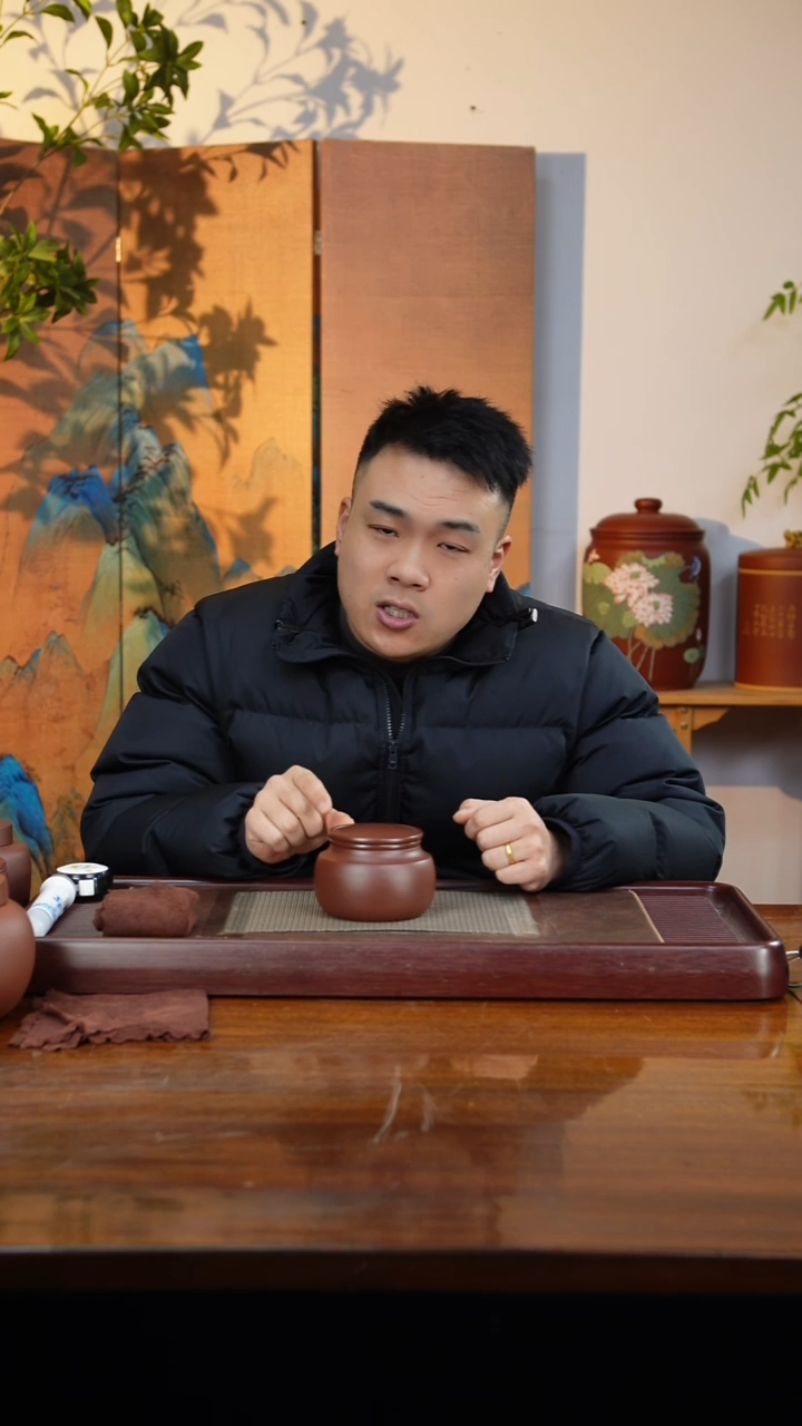 宜兴原矿紫砂茶叶罐
