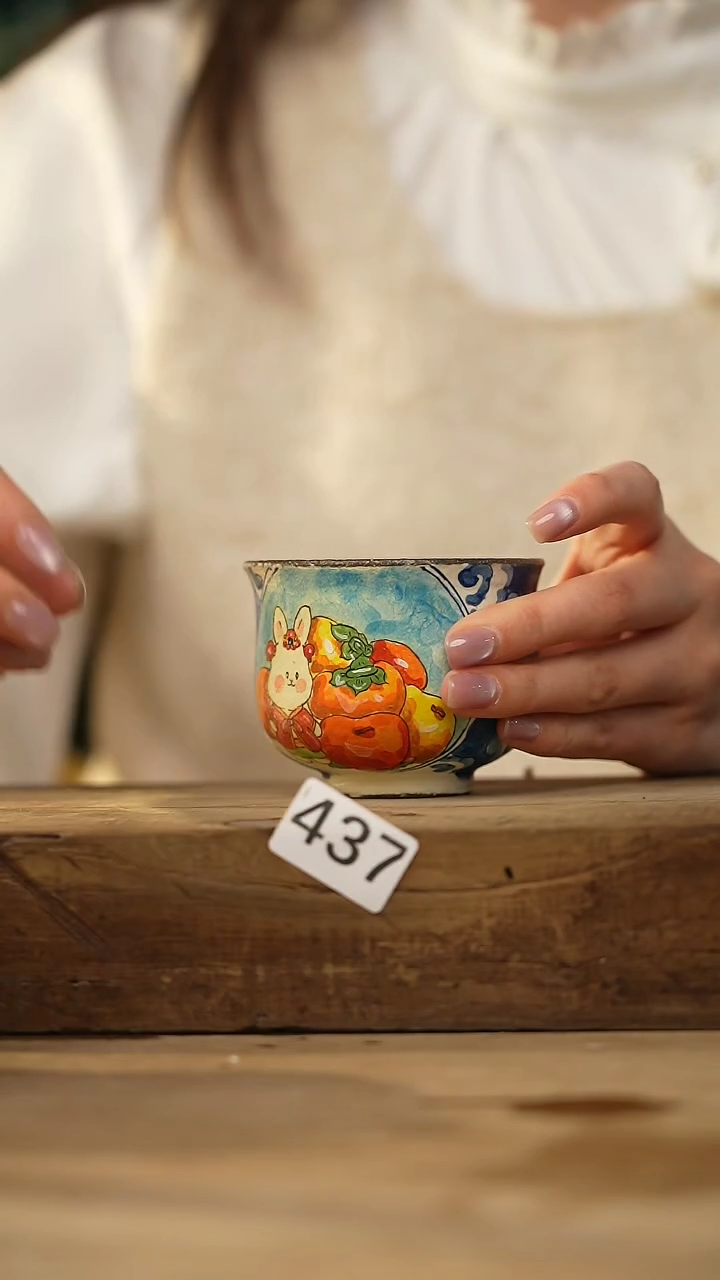 【闪购商品】瓷片新品！设计师手作款柴烧动物系列 迷糊