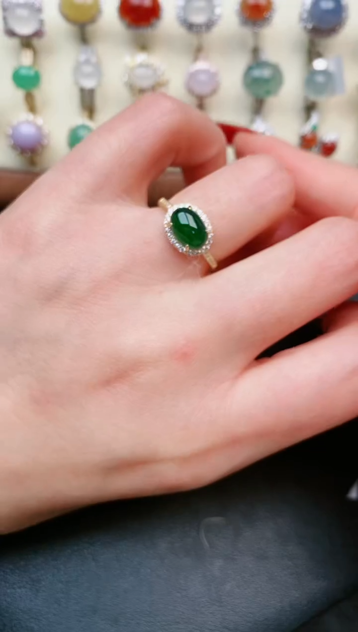 【闪购商品】翡翠戒指银S925镶嵌.....