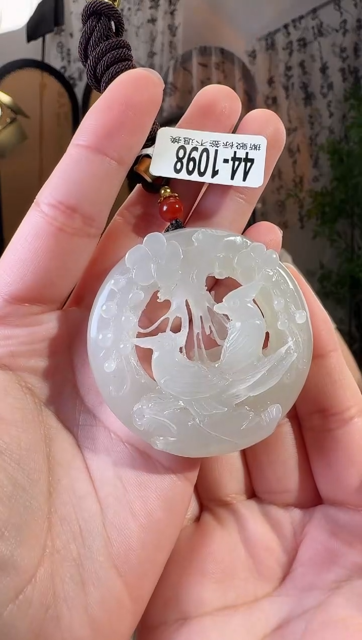 和田玉未镶嵌颈饰1098