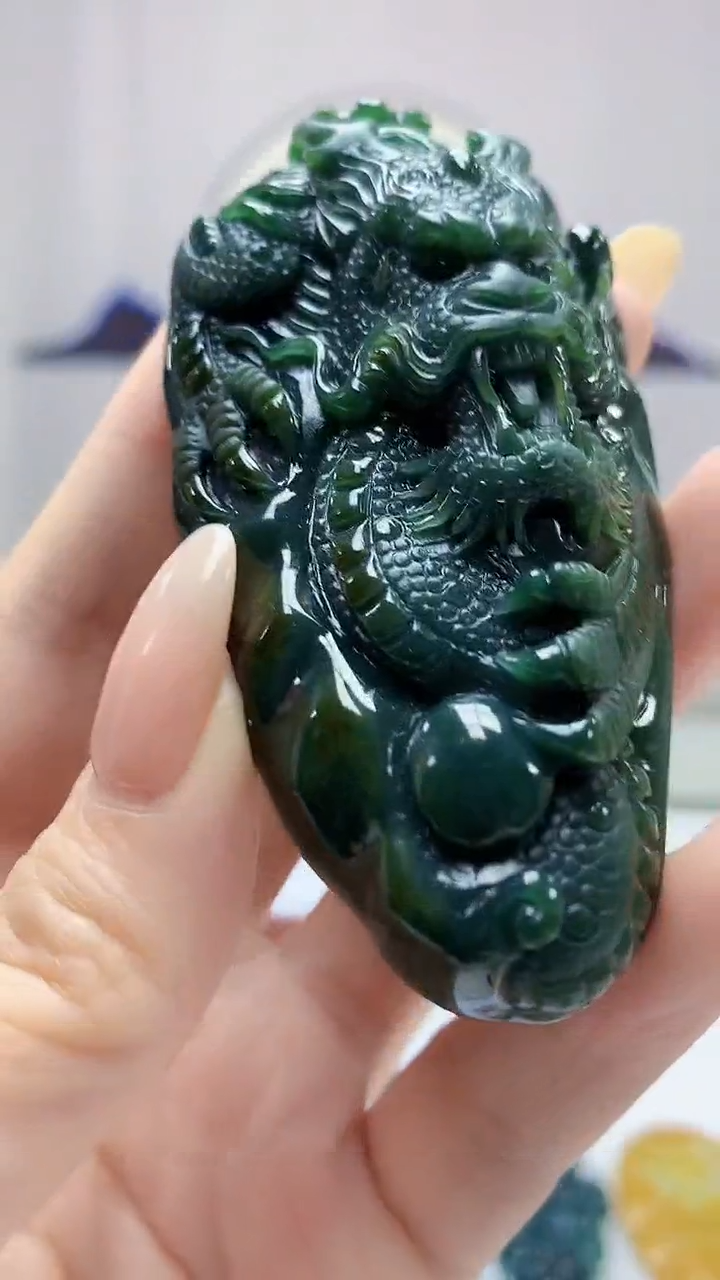 【闪购商品】定制翡翠未镶嵌4812DD-毛货挂件99