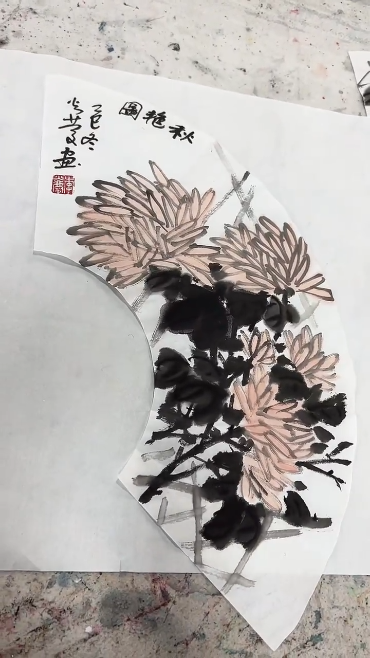 国画李火庆/国画/花鸟