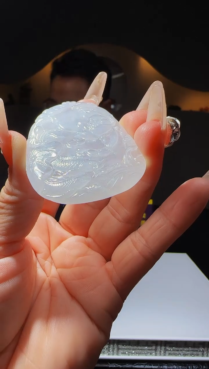 【闪购商品】定制翡翠未镶嵌Q03638翡翠毛货