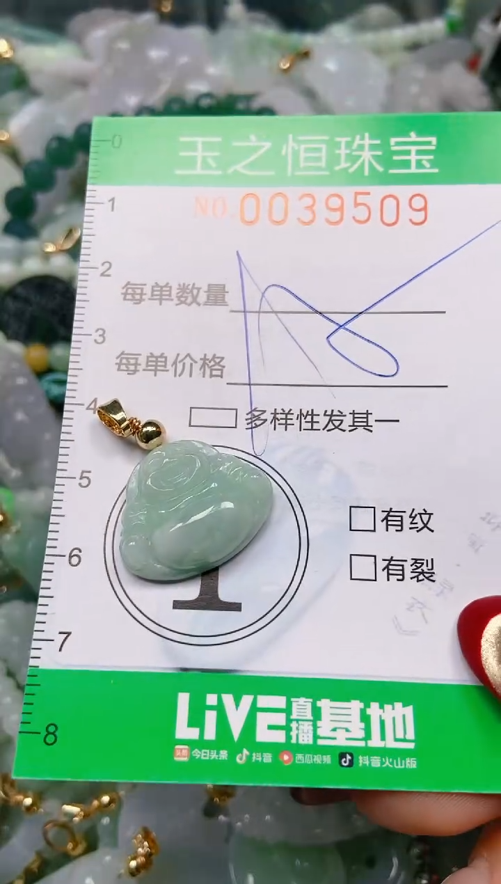 【闪购商品】翡翠颈饰未镶嵌闪购0039509