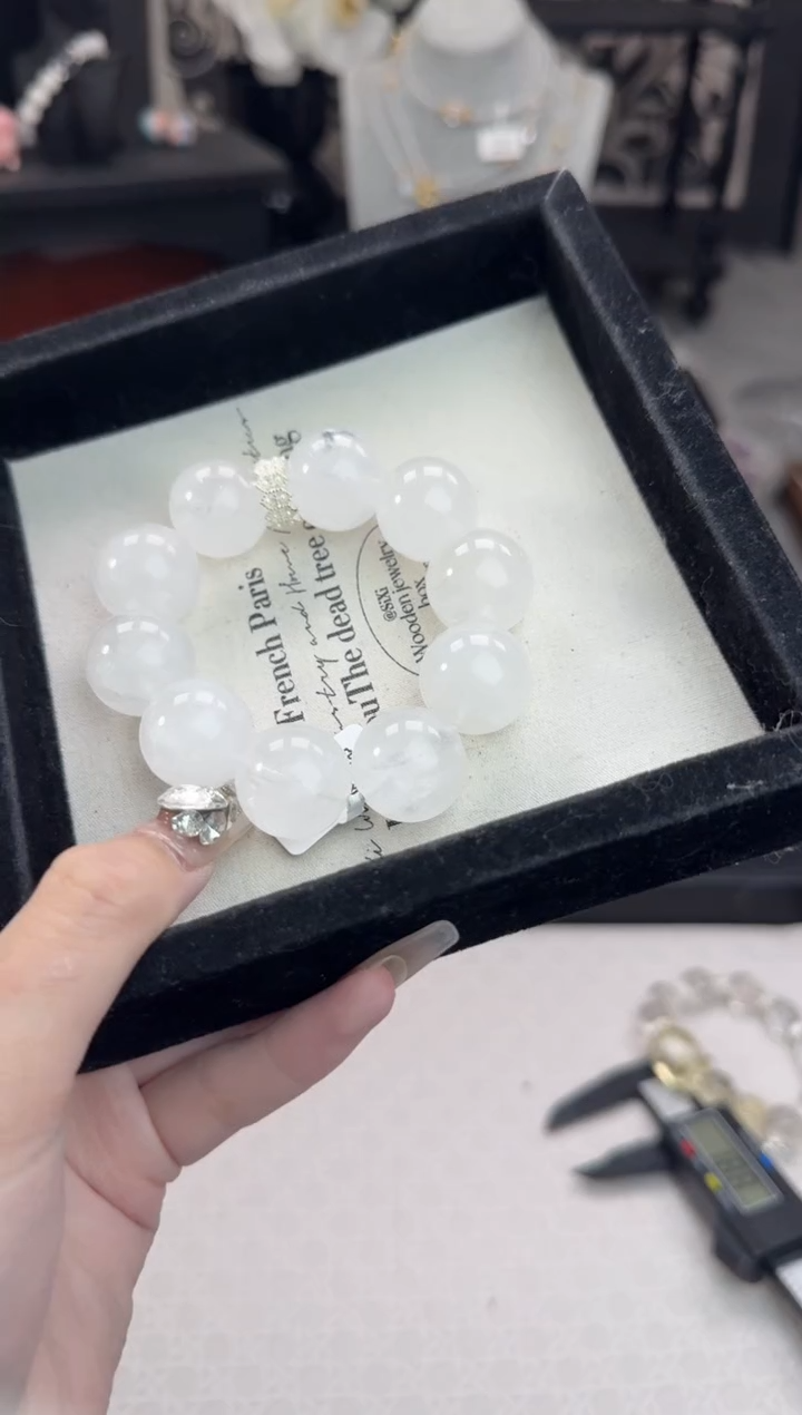 水晶手链未镶嵌天然水晶 多样性发货