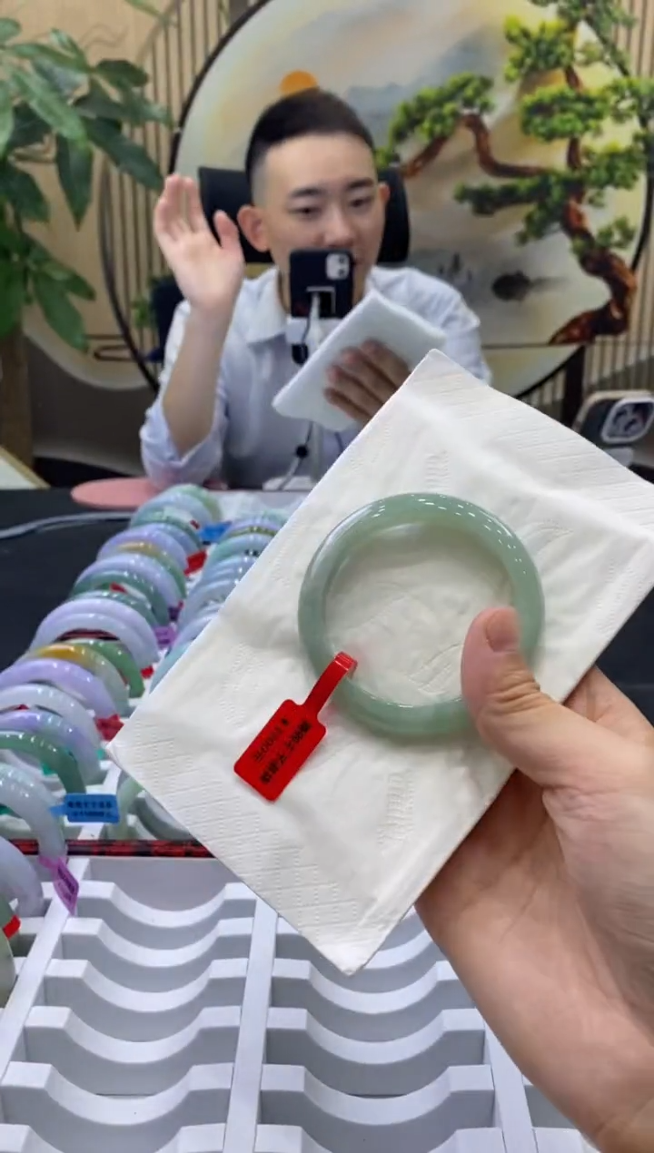 未镶嵌手镯翡翠2100