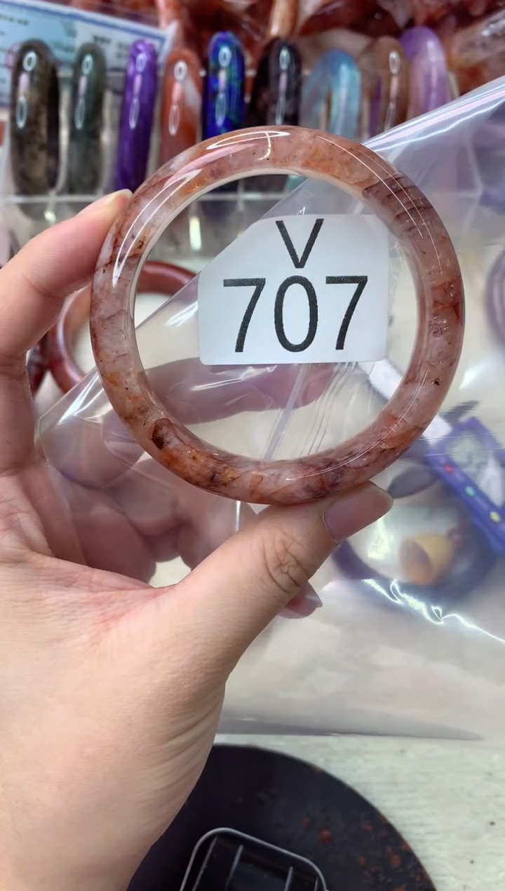 未镶嵌手镯水晶58-V707