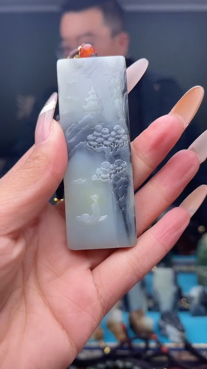 未镶嵌和田玉挂件1