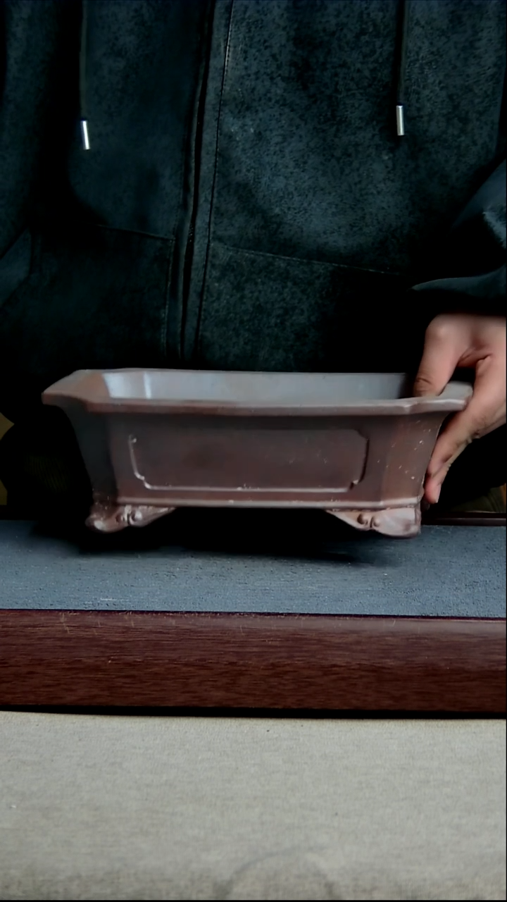 紫砂花盆22.5*16*6.5内径尺寸