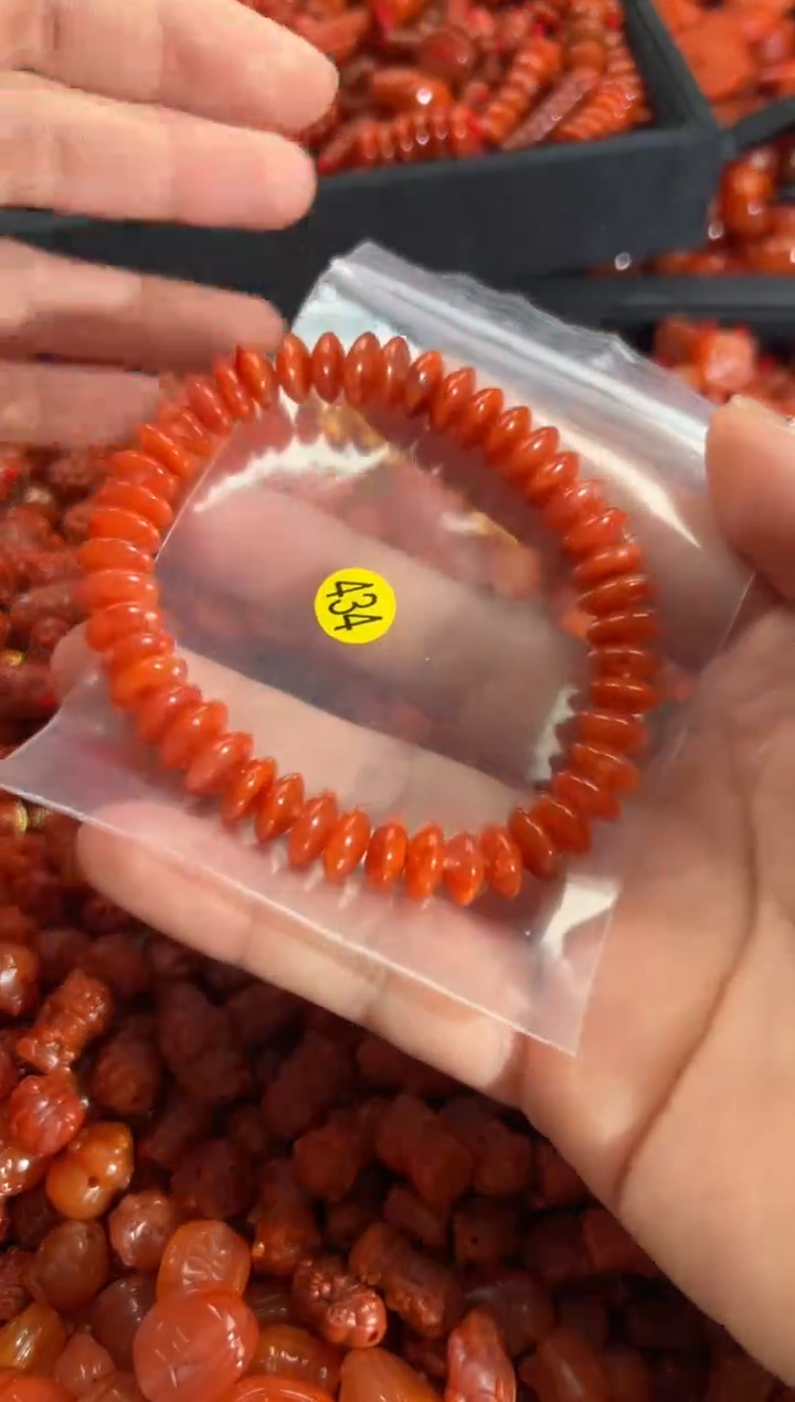 【闪购商品】南红玛瑙手链未镶嵌1