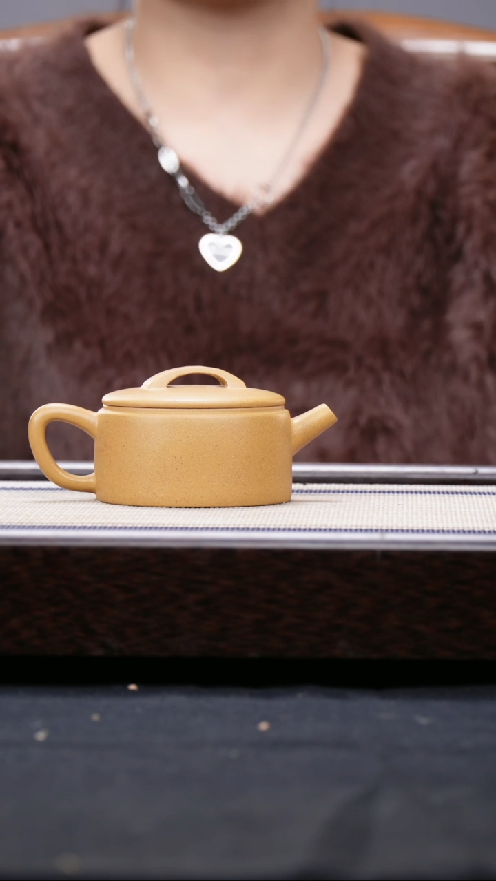 【闪购商品】紫砂茶壶黄金段  汉瓦壶 