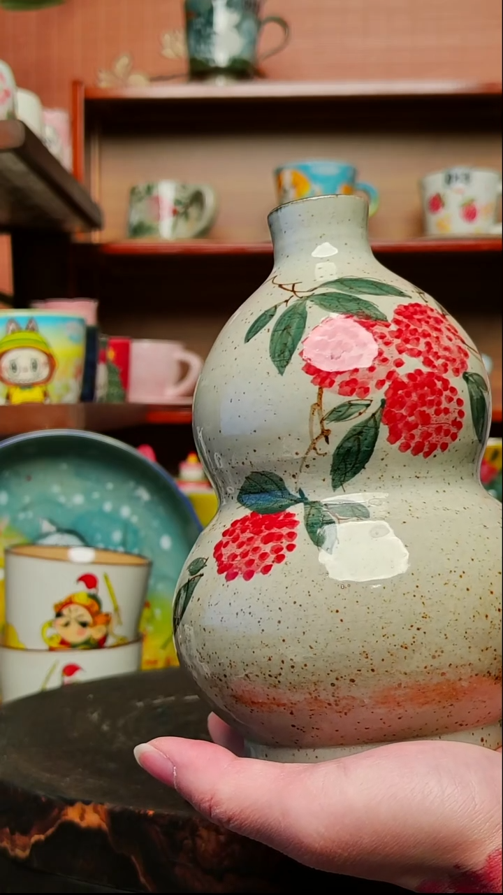 摆件陶景德镇高温创意陶瓷有瑕