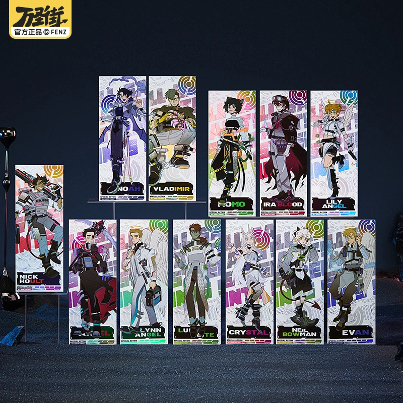 万圣街 特别行动系列镭射票动漫卡通角色二次元