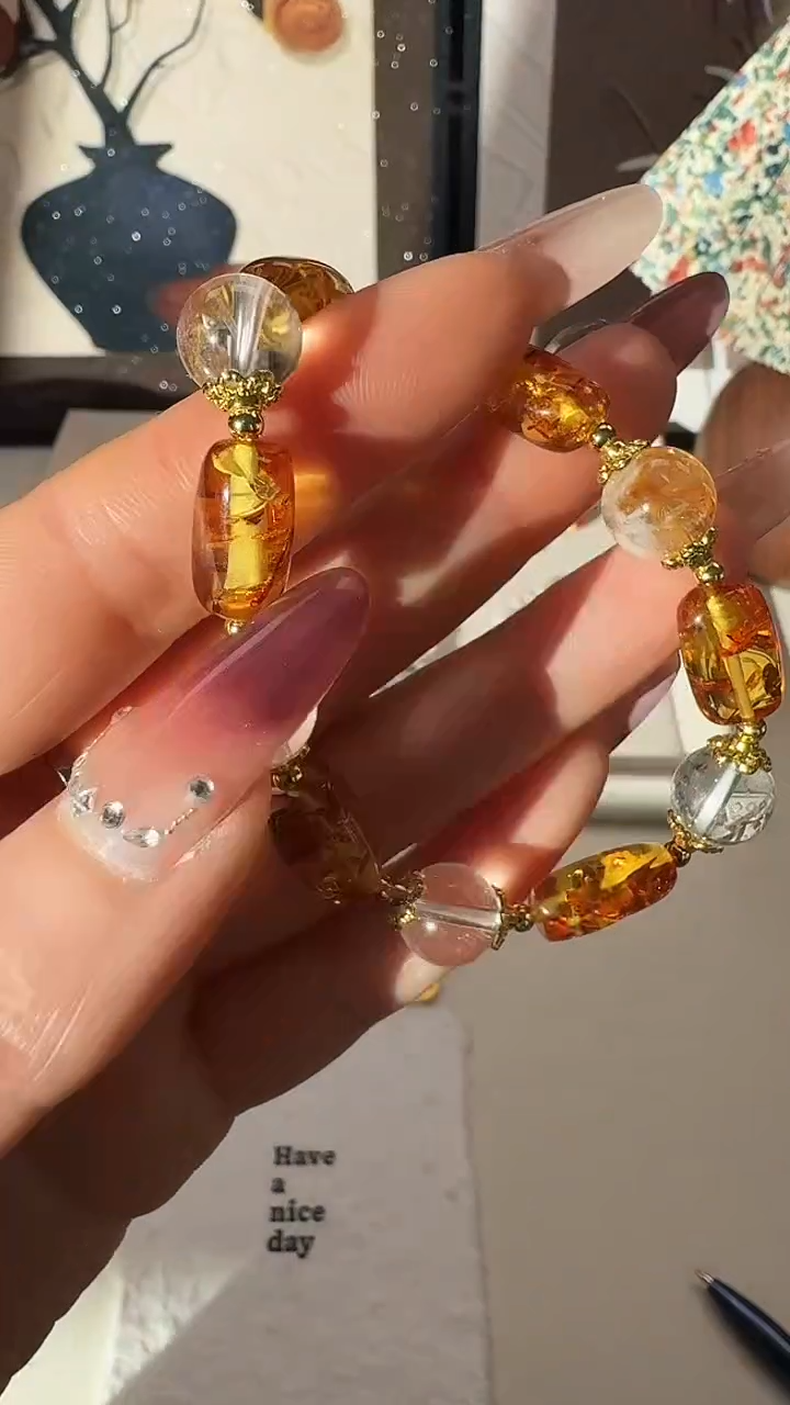 未镶嵌手链水晶047