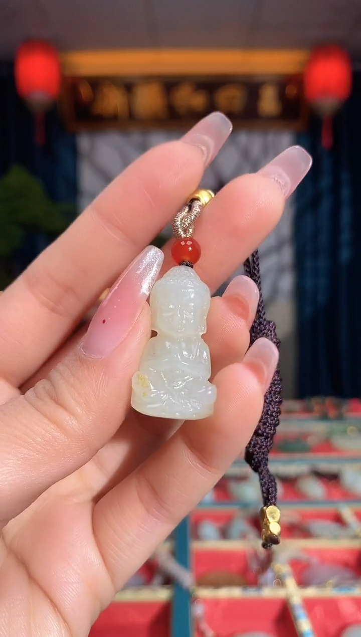 【闪购商品】和田玉颈饰未镶嵌佛