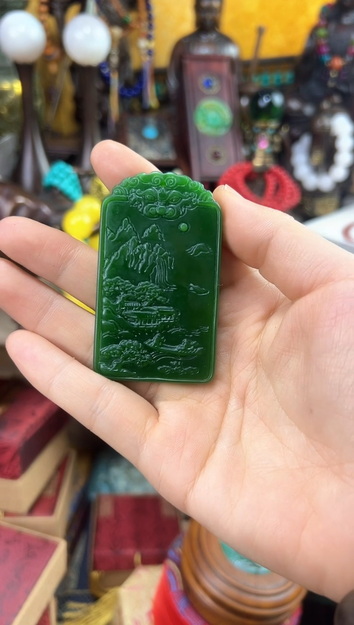 【闪购商品】和田玉（糖玉）挂件未镶嵌猪妹精品专属链接