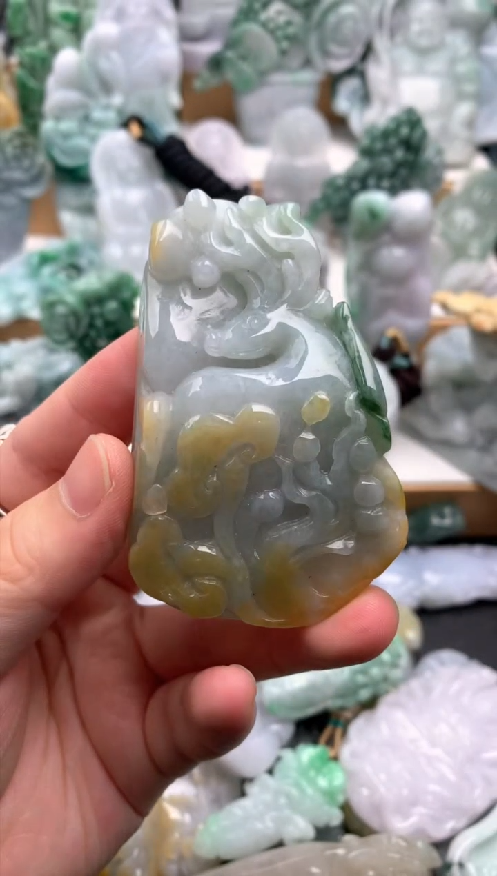 吊坠(不含链)未镶嵌翡翠1