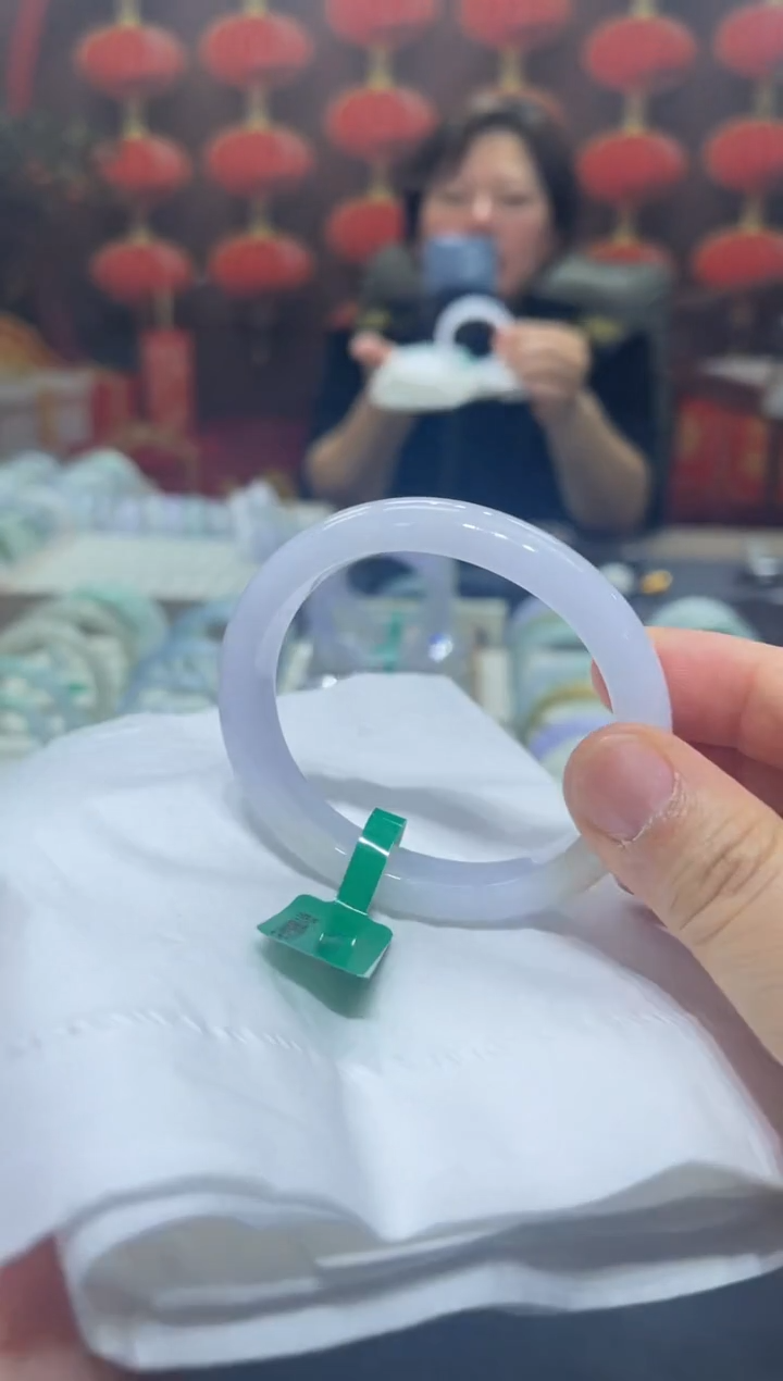 翡翠未镶嵌手镯00009036