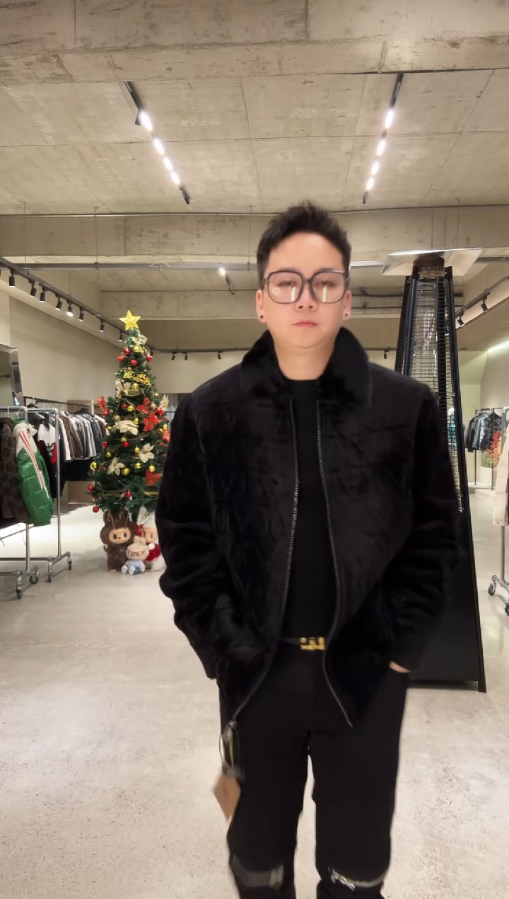 56码（175-190斤）兔毛方领鹅绒服