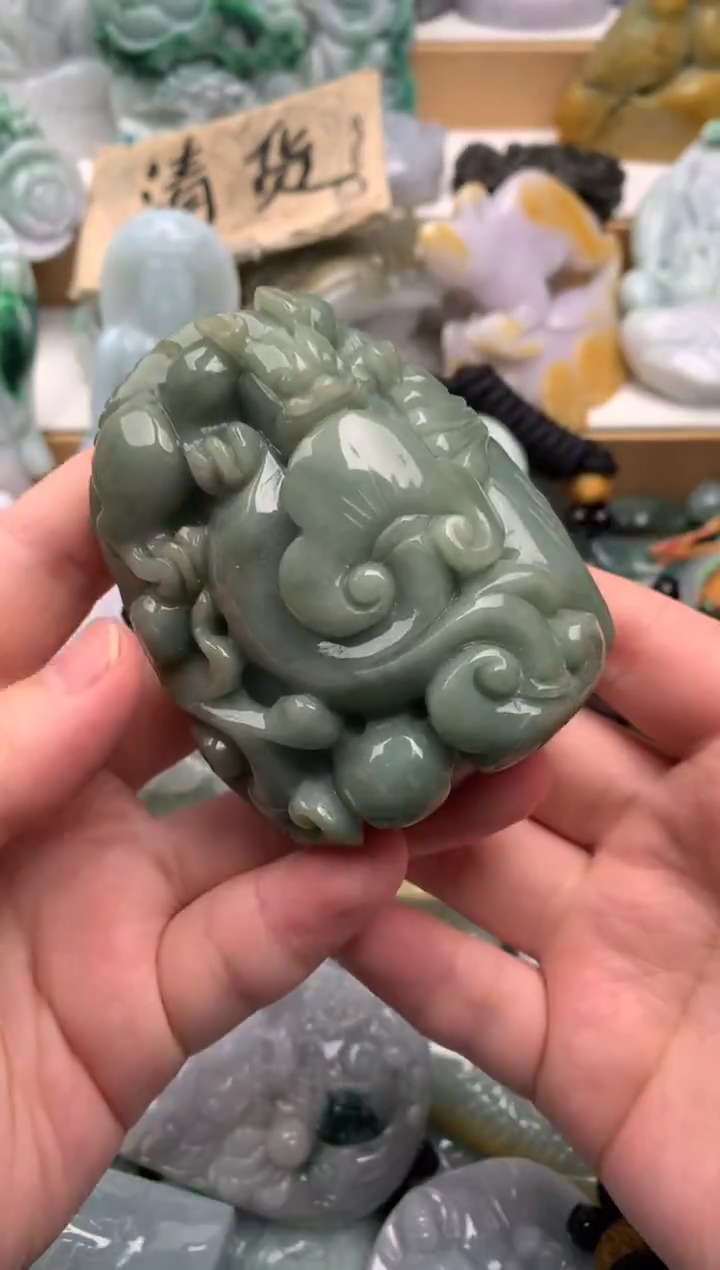 吊坠(不含链)未镶嵌翡翠1