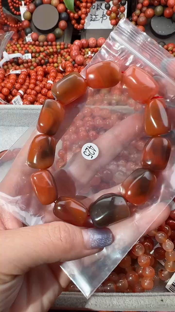 【闪购商品】南红玛瑙手串未镶嵌15+