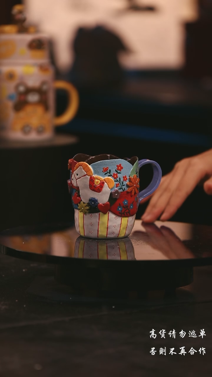 陶瓷景德镇可爱设计师款陶瓷 