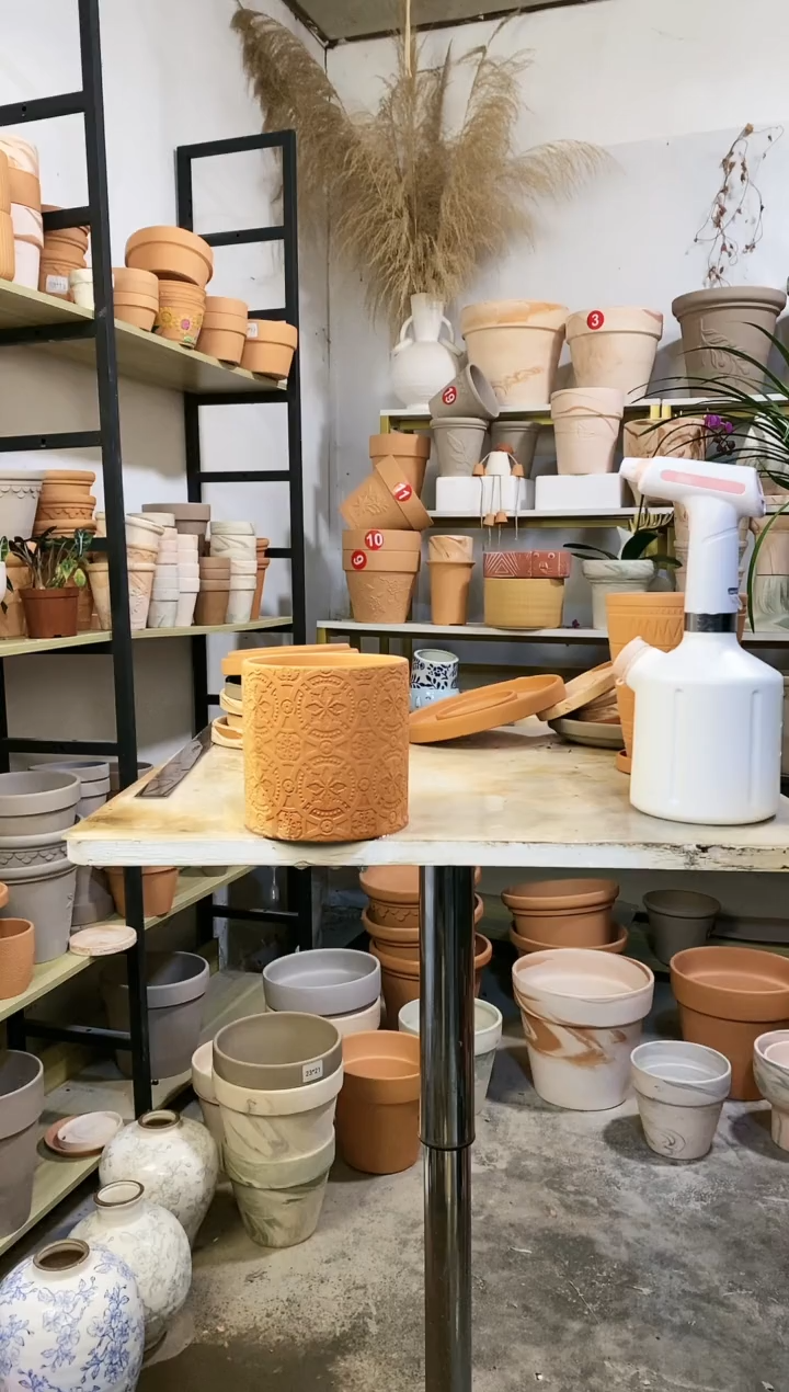 【闪购商品】陶13*13红陶波西米亚 1盆无托