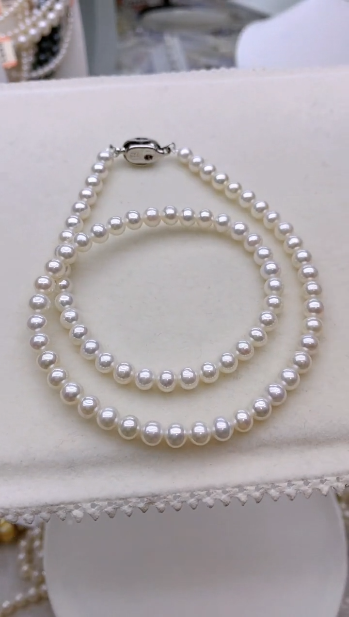 未镶嵌1淡水珍珠项链