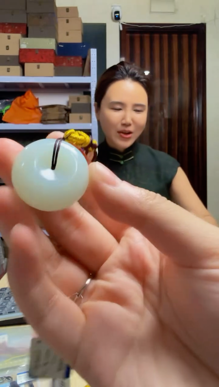 和田玉未镶嵌挂件LTD-249