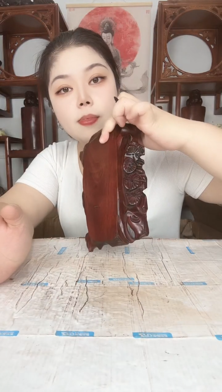 非洲紫檀（红花梨）金*石15