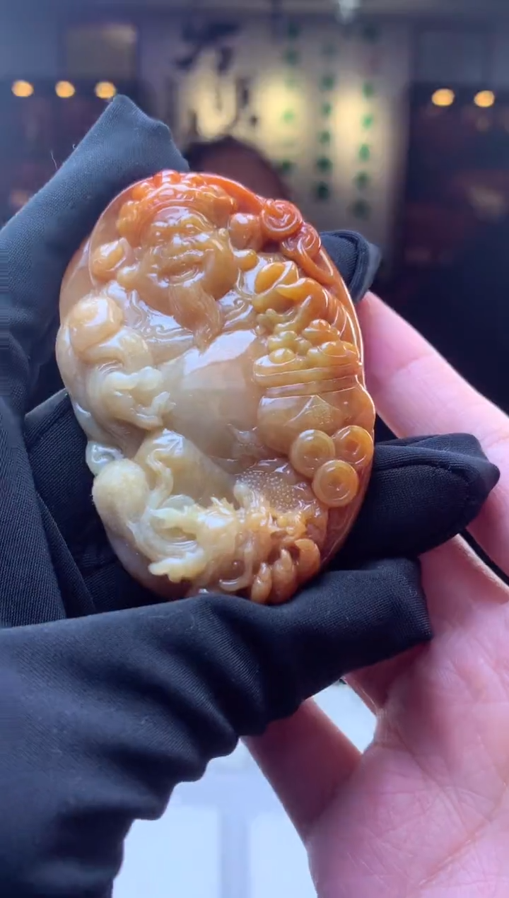 【闪购商品】定制翡翠未镶嵌挂件发货（拍一发一）