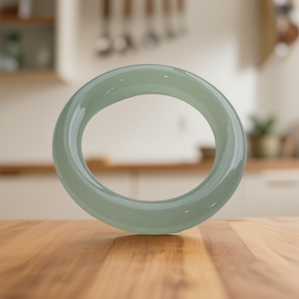 【玉鉴轩】天然A货浅晴水色手镯001（多样性发货发其一）