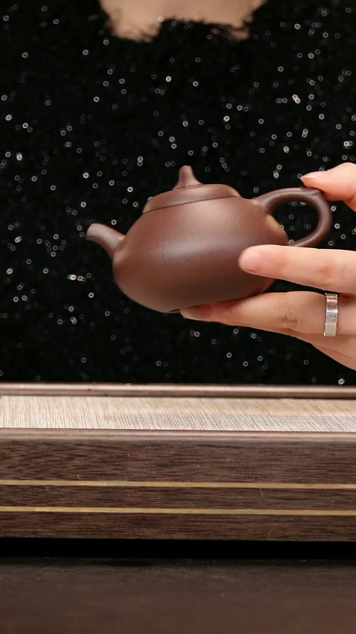 茶壶紫砂紫泥 茄瓜 吾悦吾礼